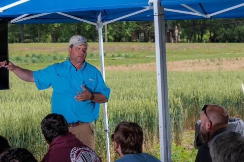 Edwin Ritchey, Wheat Field Day, UKREC