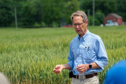 David Van Sanford, Wheat Field Day, UKREC
